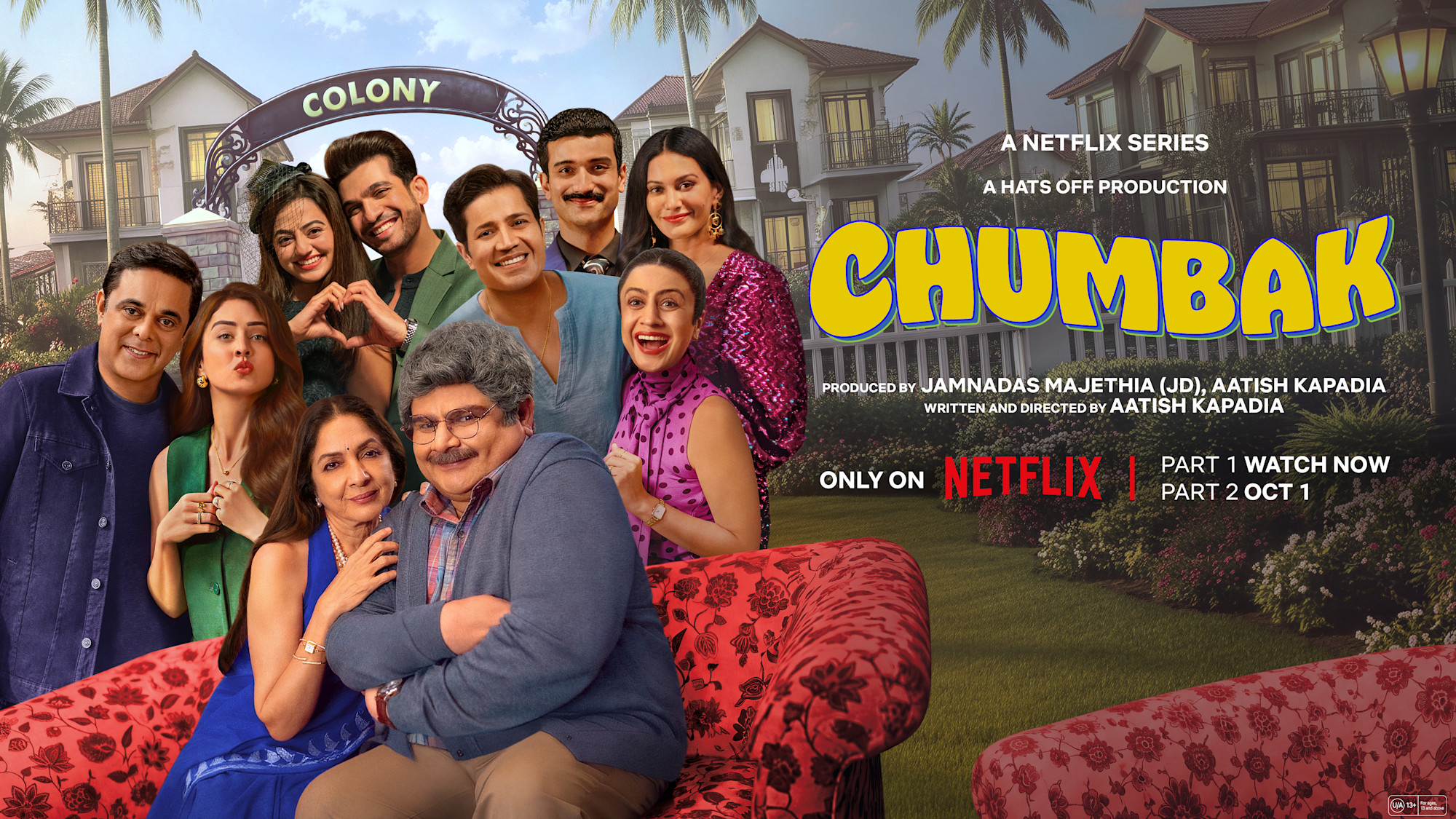 Arte oficial de Chumbak, parte 2, de Netflix India