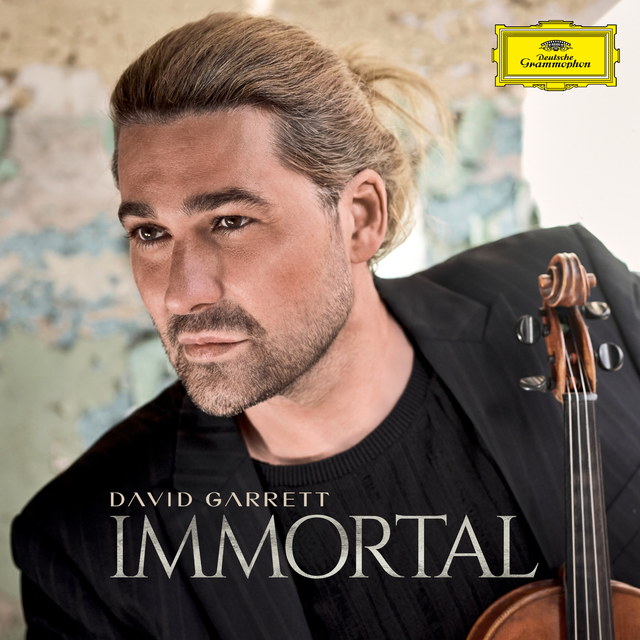 Portada oficial del álbum Immortal, de David Garrett