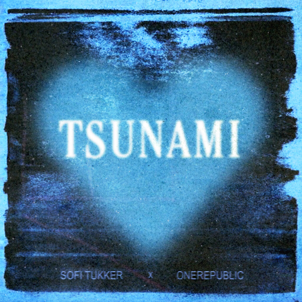 Portada oficial del sencillo TSUNAMI de SOFI TUKKER y OneRepublic